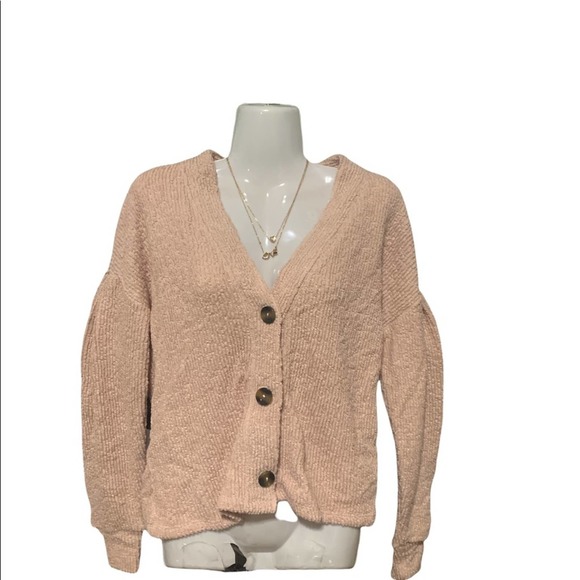 NWT! Philosophy Knitted Longsleeves Button Down Cardigan Size XS SKU:287 - Picture 1 of 5